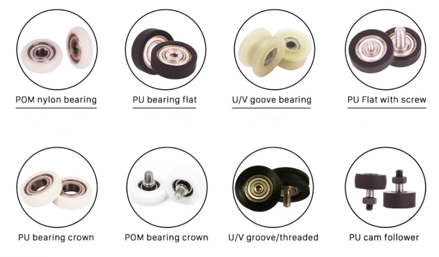 Rubber coated bearings