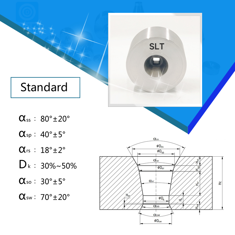 Shaped Carbide Wire Drawing TC Dies