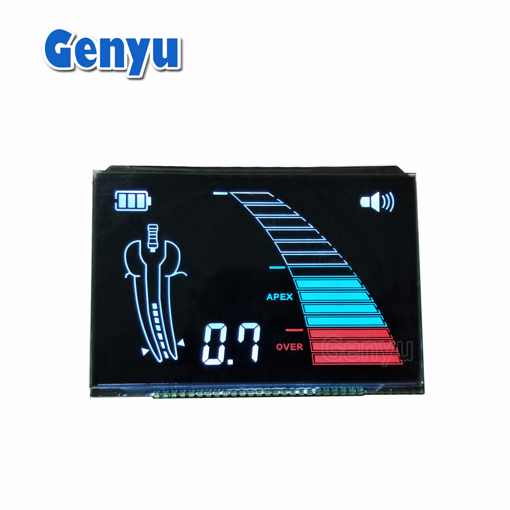 GY06805 Custom LCD Manufacturer VA TN Segment LCD Display For Dental