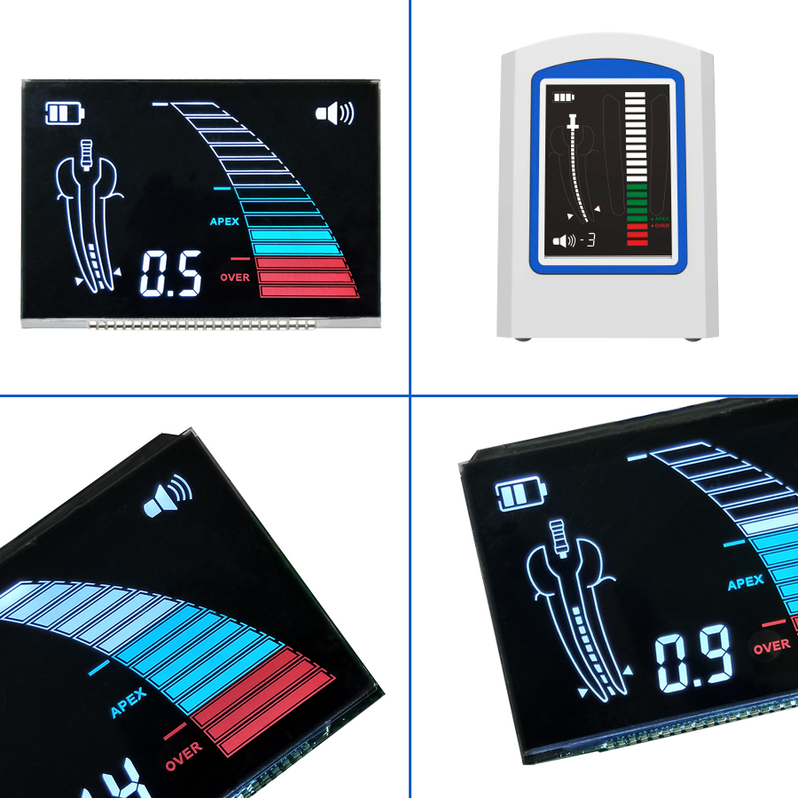 GY06805 Custom LCD Manufacturer VA TN Segment LCD Display For Dental