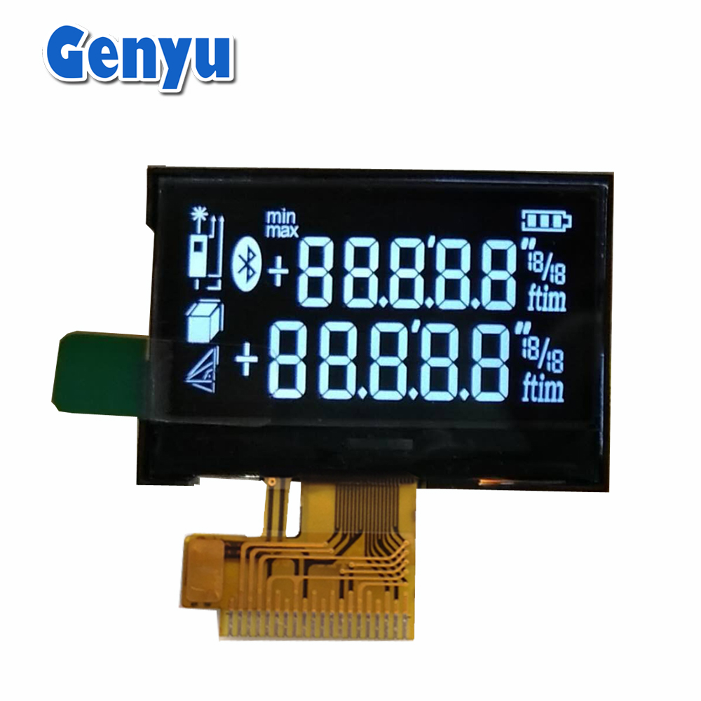 Custom ST7033 COG VA LCD Screen SPI Segment LCD Display For Laser