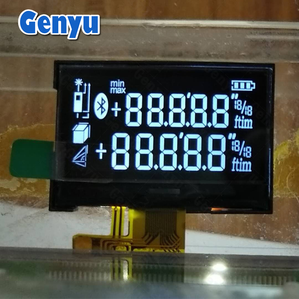 Custom ST7033 COG VA LCD Screen SPI Segment LCD Display For Laser