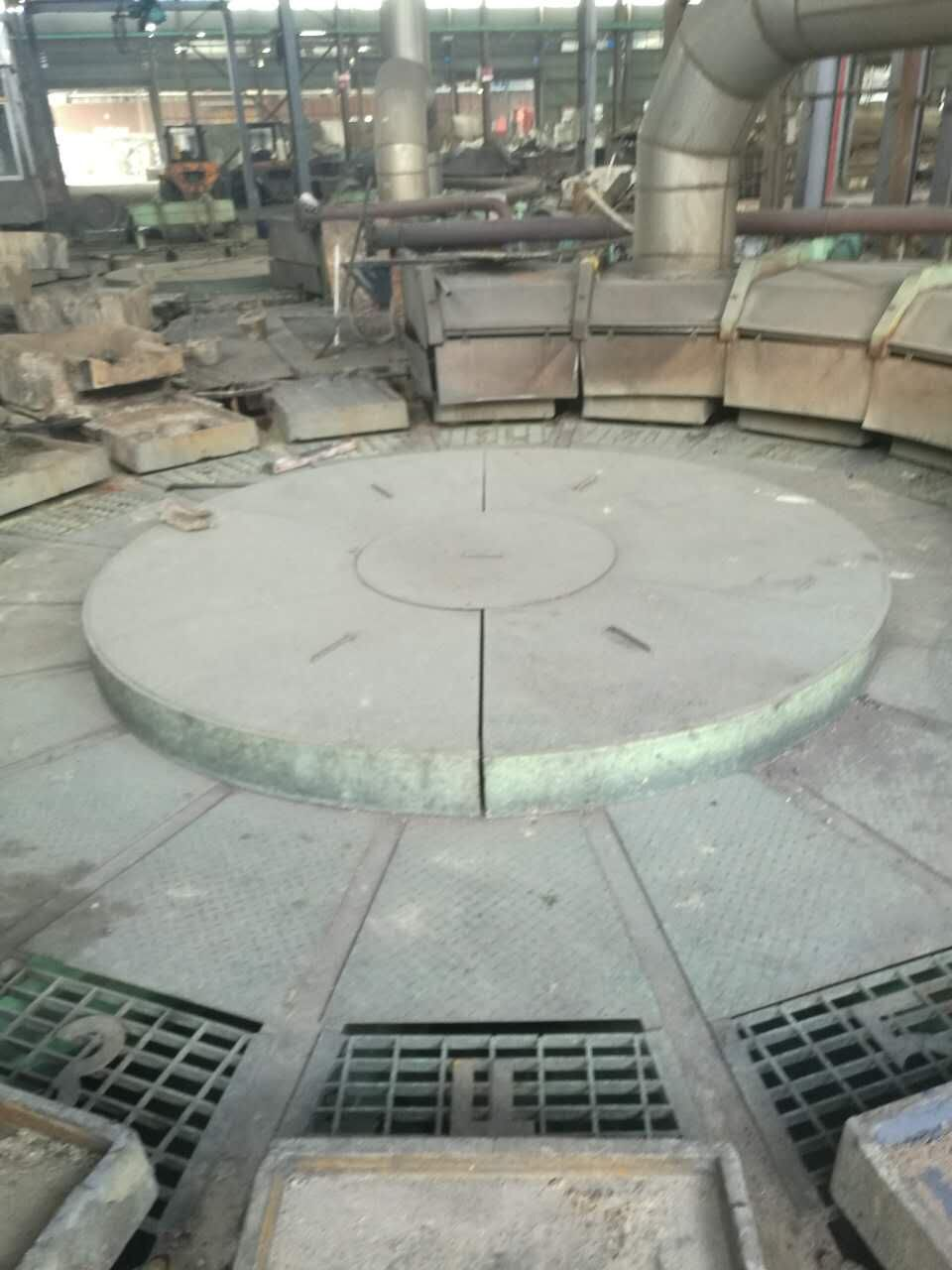 copper concentrate refining electrolysis system anode electrolytic round disc plate casting machine  
