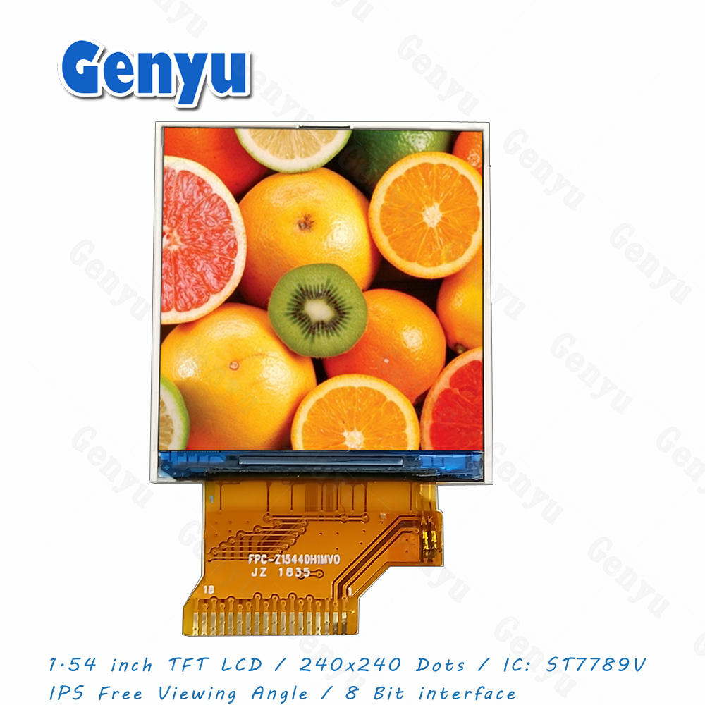 1.54 inch 240x240 pixels multi-color ST7789V Spi TFT-LCD display