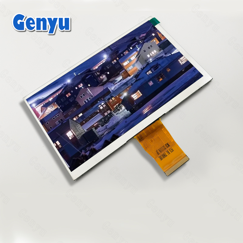 7 inch 16:9 diagonal Color 1027x600 Pixel IPS 7 inch TFT Display 