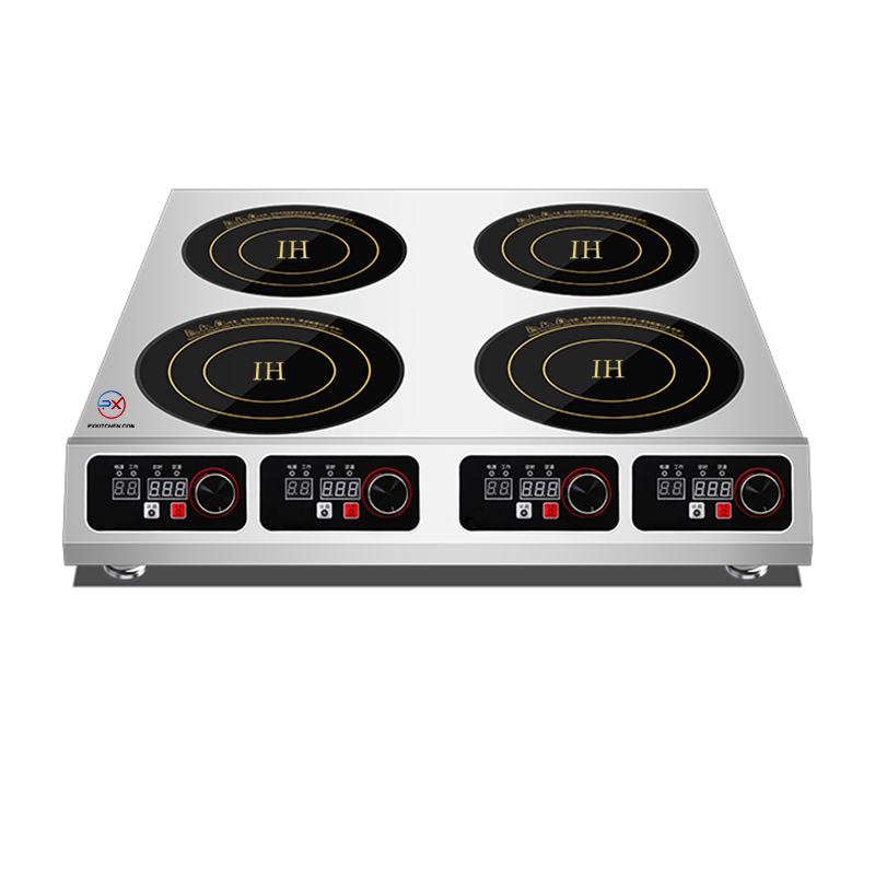 Four Burner Commercial Electric Induction Cooker