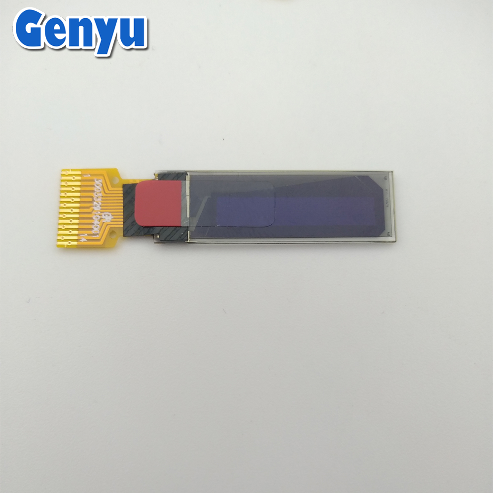 0.69 Inch 96*16 OLED Screen SSD1306 I2C White 0.69 OLED Display