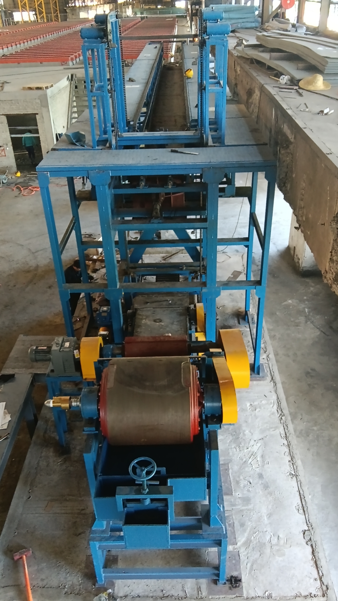 lead cathode plate casting machine of  lead refining recycle electrolysis system 
