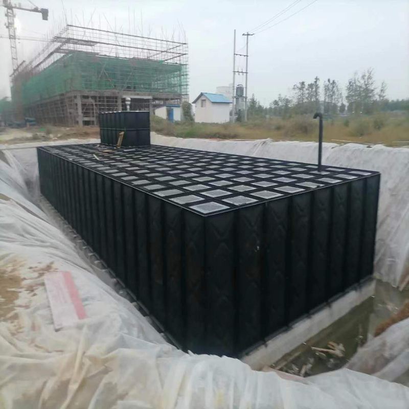 Large Rectangular Steel Sectional Underground Water Tank