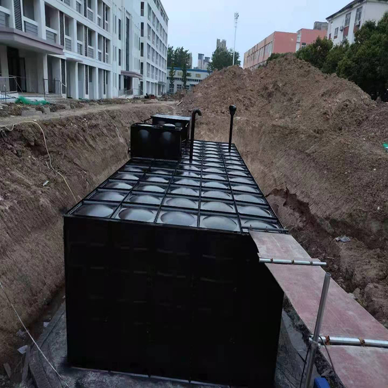 Steel Press Underground Rectangular water Tank