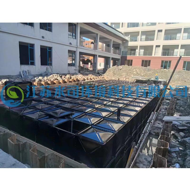 Dipped Galvanized Pressed Panel Steel underground water tank