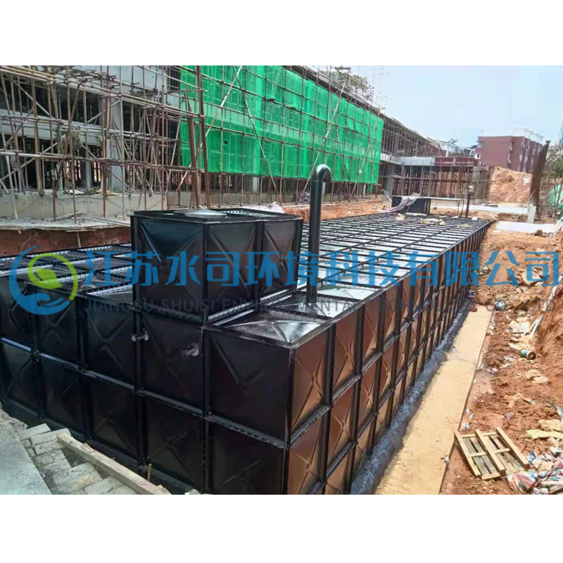 Dipped Galvanized Pressed Panel Steel underground water tank