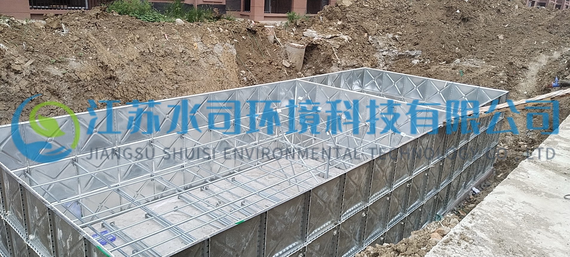 Galvanized Pressed Panel Steel Water Storage Tank