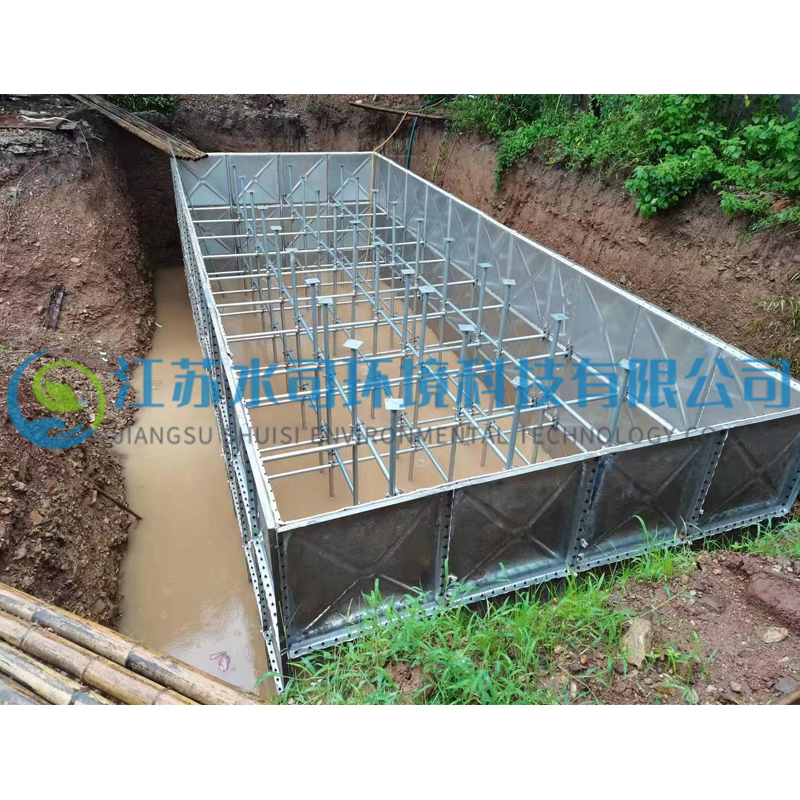 Galvanized Pressed Panel Steel Water Storage Tank