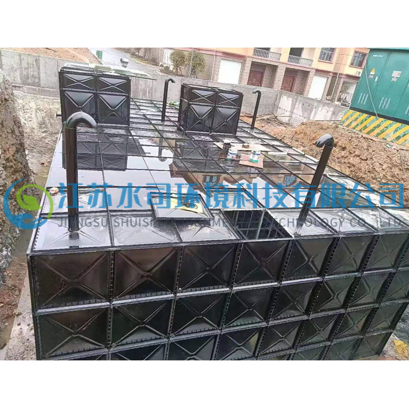 Galvanized Steel Panels Bolted Assembled Fire Fighting Water Tank