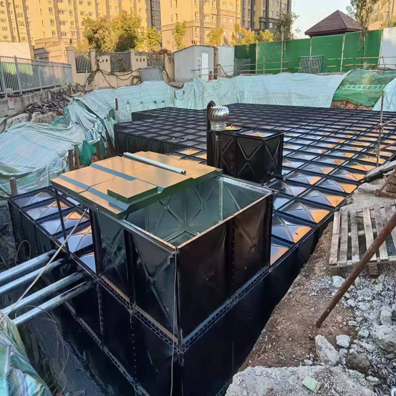 Anti-corrosion Assembled underground water tanks