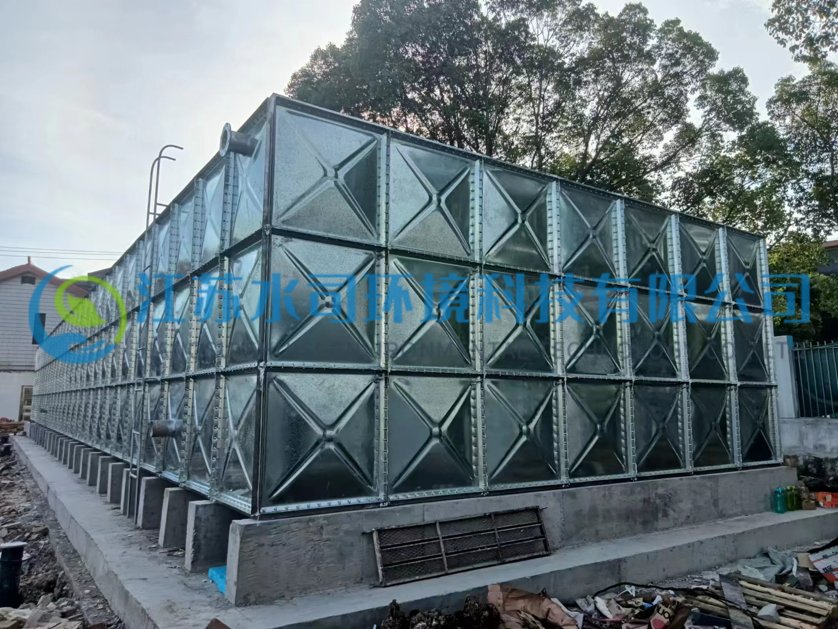 BDF prefabricated water tank ရဲ့ အာရုံက ဘာလဲ။