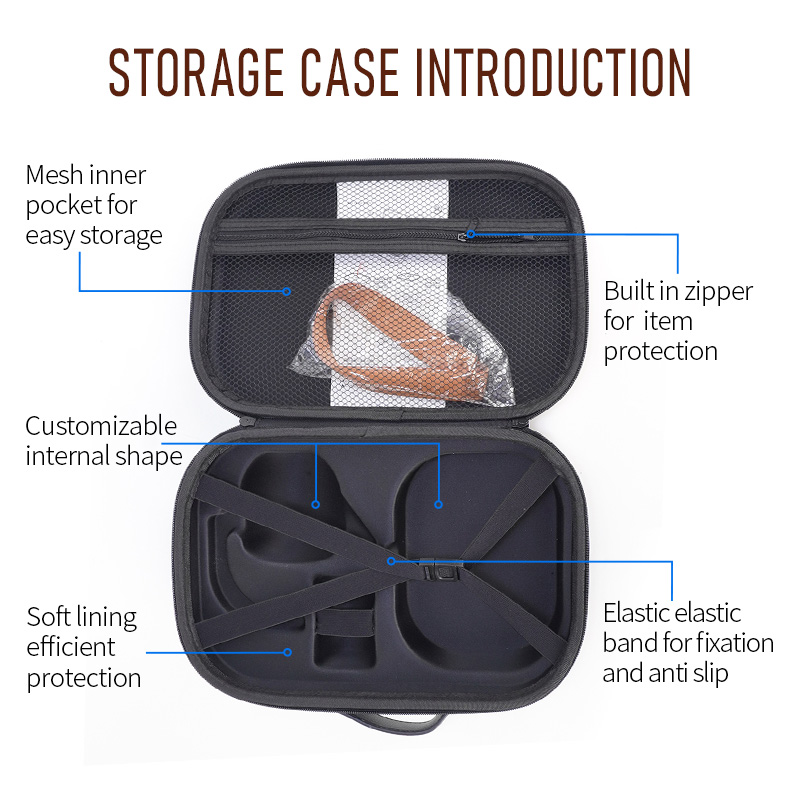  EVA Travel Tea Sets Protective Case 