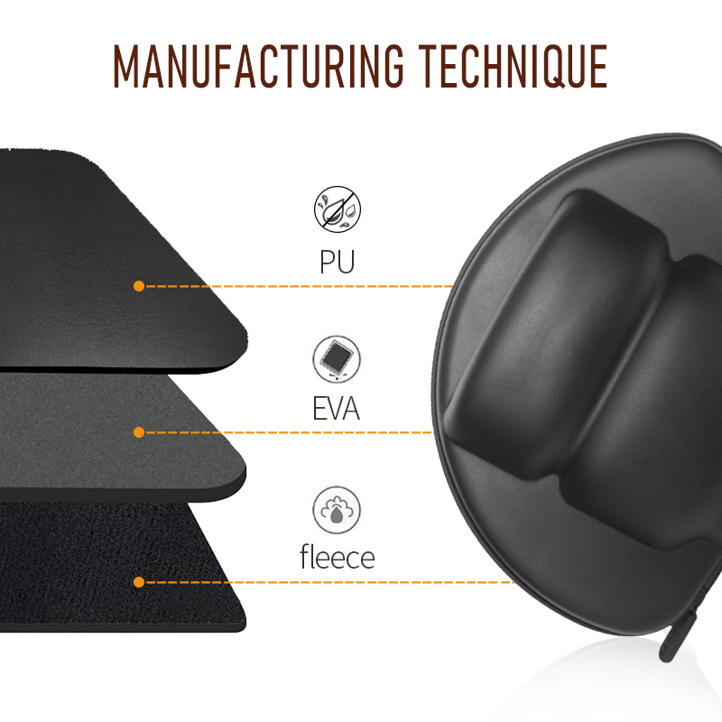  EVA Molded Protective Headphone Case 