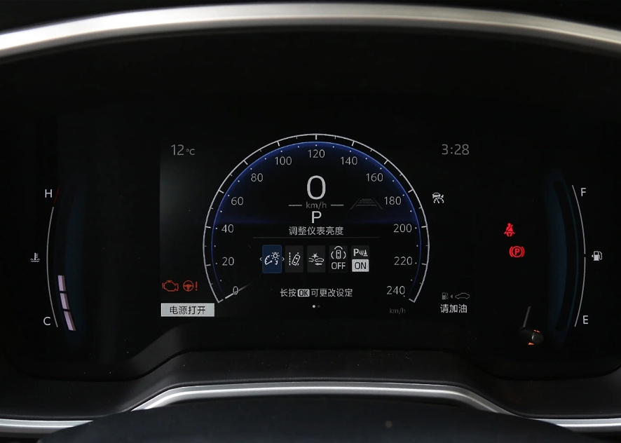  Electric heat typing guard instrument panel operation 