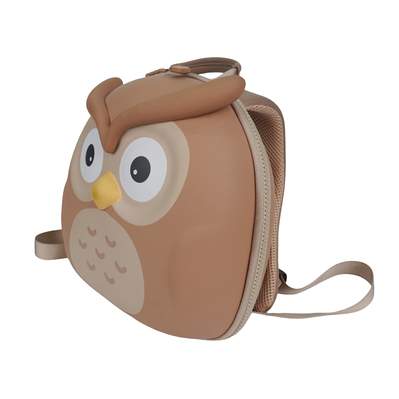 3D EVA School Backpack - Owl