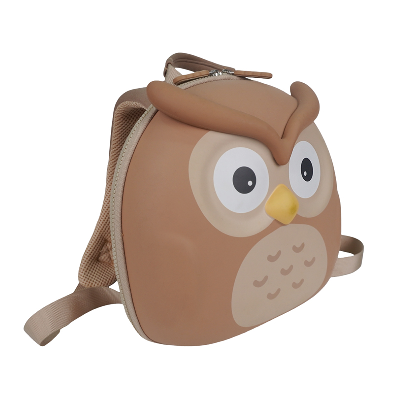 3D EVA School Backpack - Owl