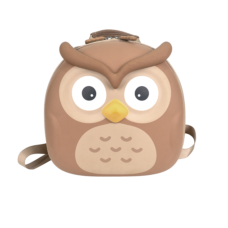 3D EVA School Backpack - Owl