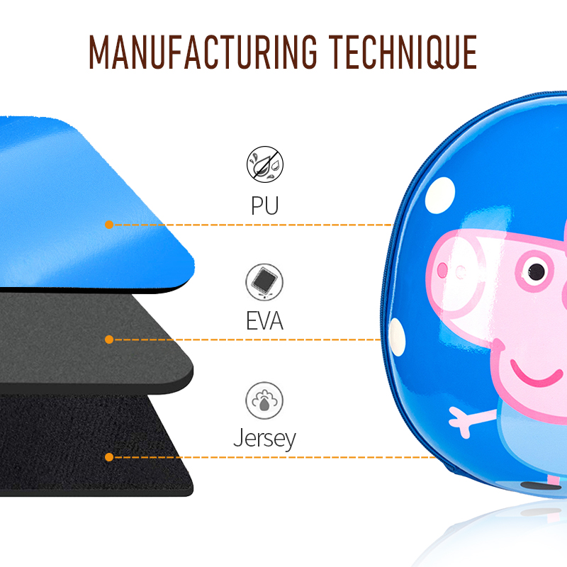  3D EVA School Backpack - George Pig 