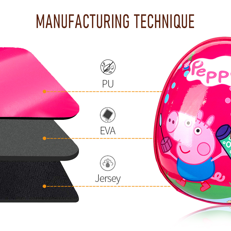  3D EVA School Backpack - Peppa Pig 