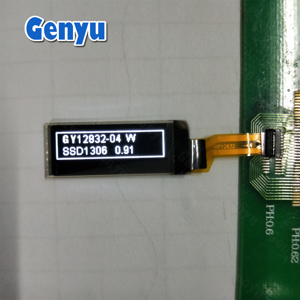 0.91" 128*32 OLED White 15pin 4-SPI Ssd1306 0.91 inch OLED display