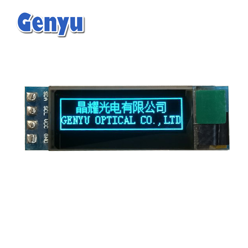 0.91" OLED 128x32 Blue OLED IIC/I2C 4pin PCB 0.91inch Display Module