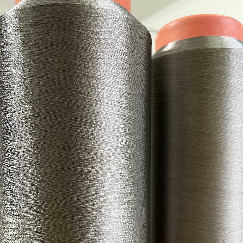 Yarn For Silver Fiber Shielding Fabric