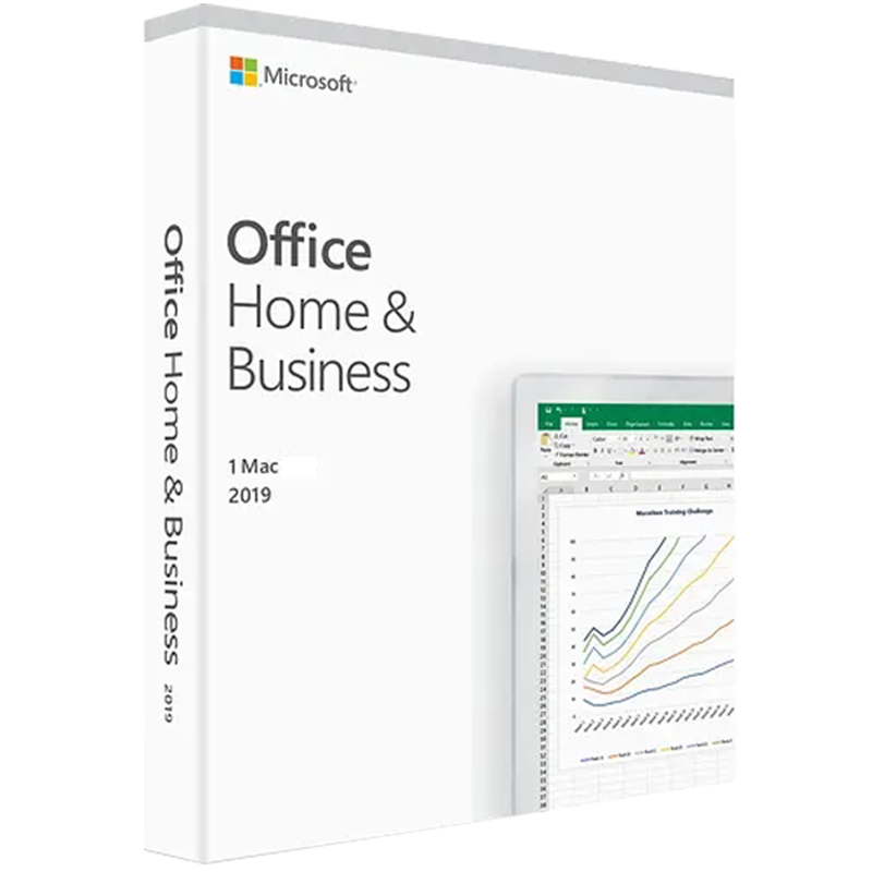 Microsoft Office Home & Business 2019 | One Time Purchase, 1 Device | Windows 10 Mac Keycard