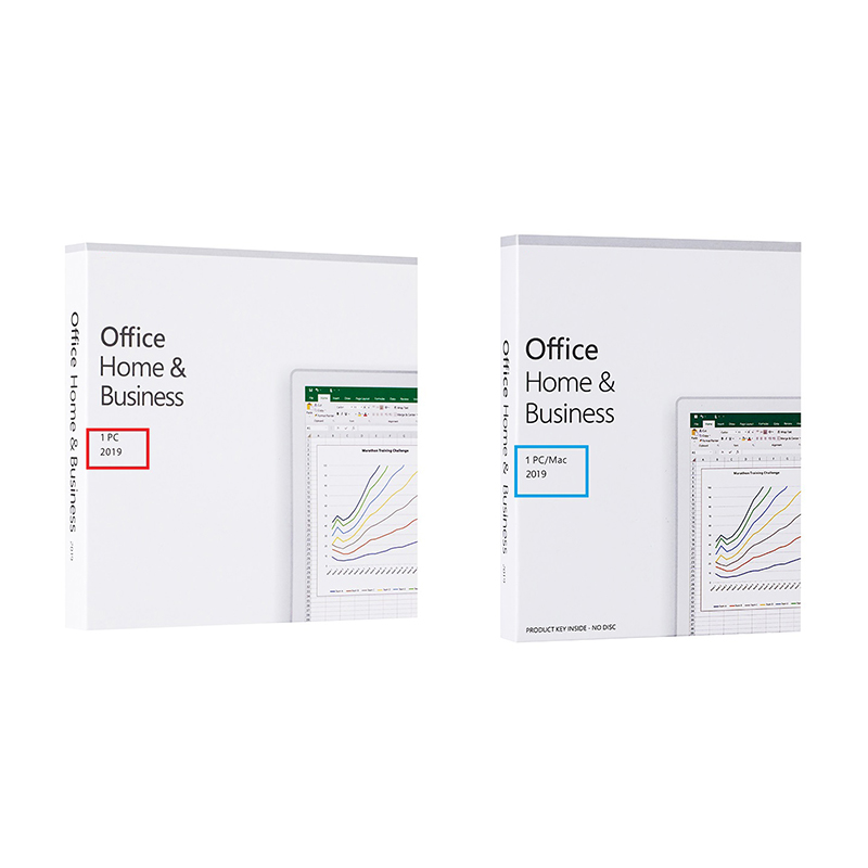 Microsoft Office Home & Business 2019 | One Time Purchase, 1 Device | Windows 10 PC/Mac Keycard