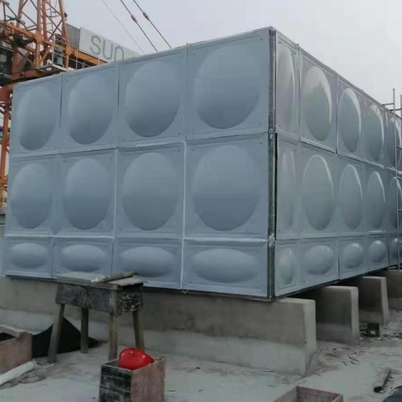 Galvanized Steel Panels Bolted Assembled Fire Fighting Water Tank