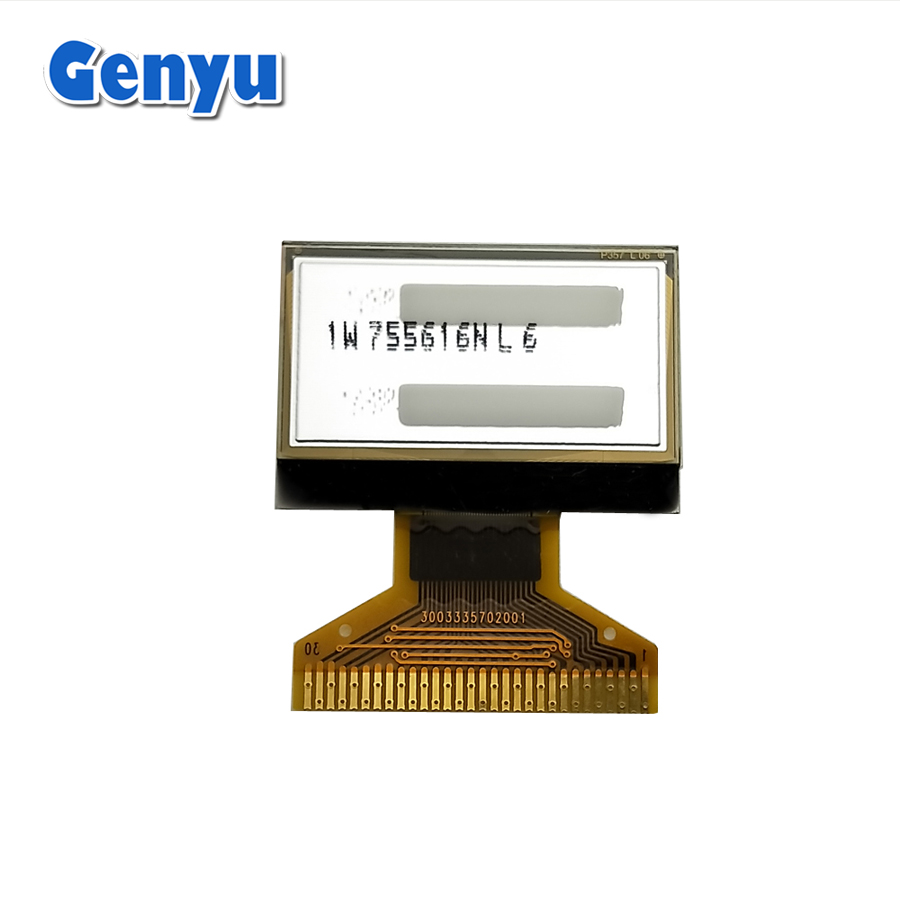 0.96 Inch Monochrome COG Display 128*64 Pixels Oled LCD