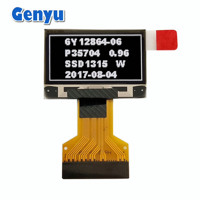 0.96 Inch 128*64 OLED white Ssd1315 30pin Fpc Spi IIC 0.96 OLED Display