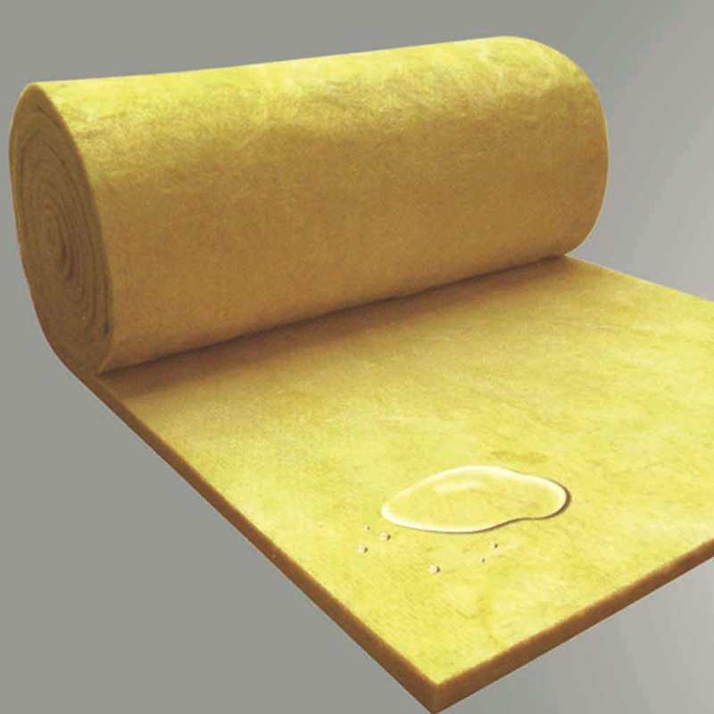 Fiber glass insulation blanket with aluminium foil