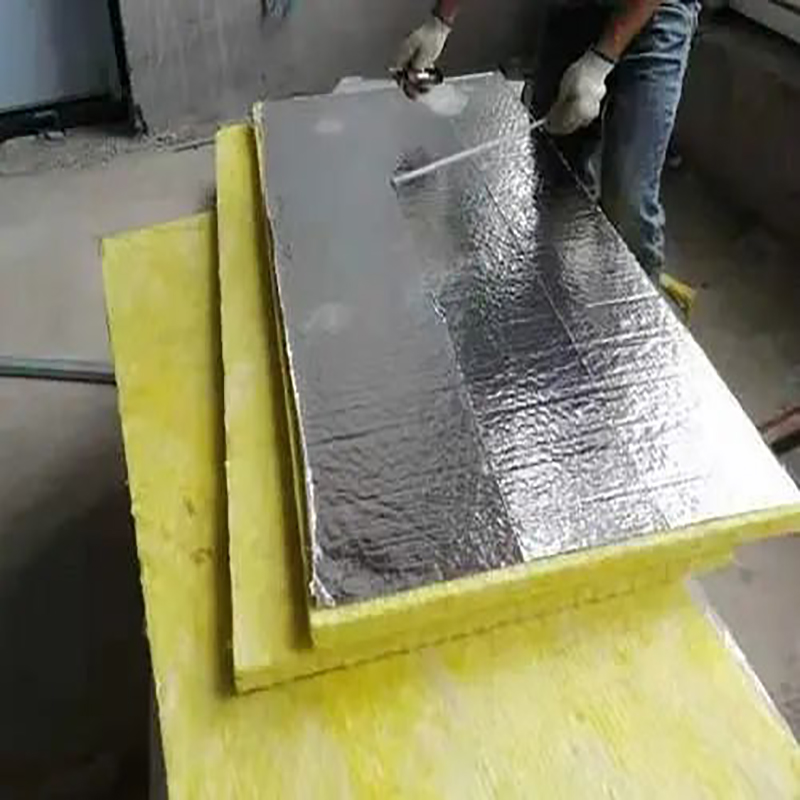 Building Insulation Aluminum Foil Glass Wool Board