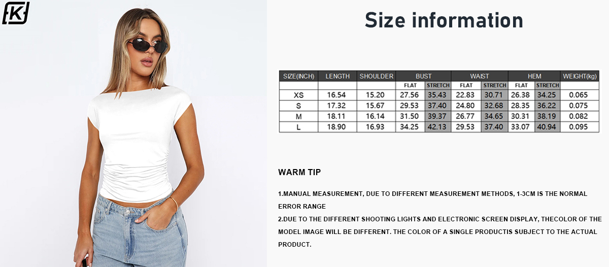 Slim-fit short-sleeved T-shirt