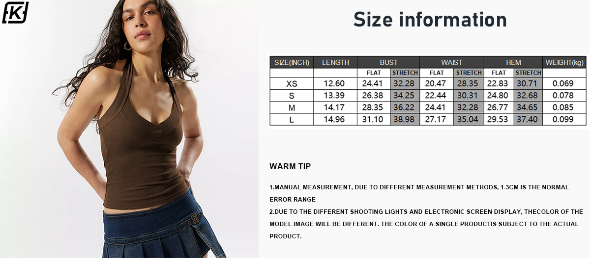 Threaded sexy backless knit vest