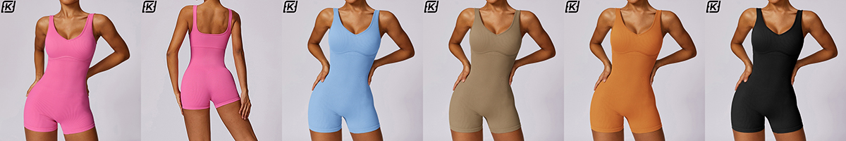 High-strength seamless yoga jumpsuit