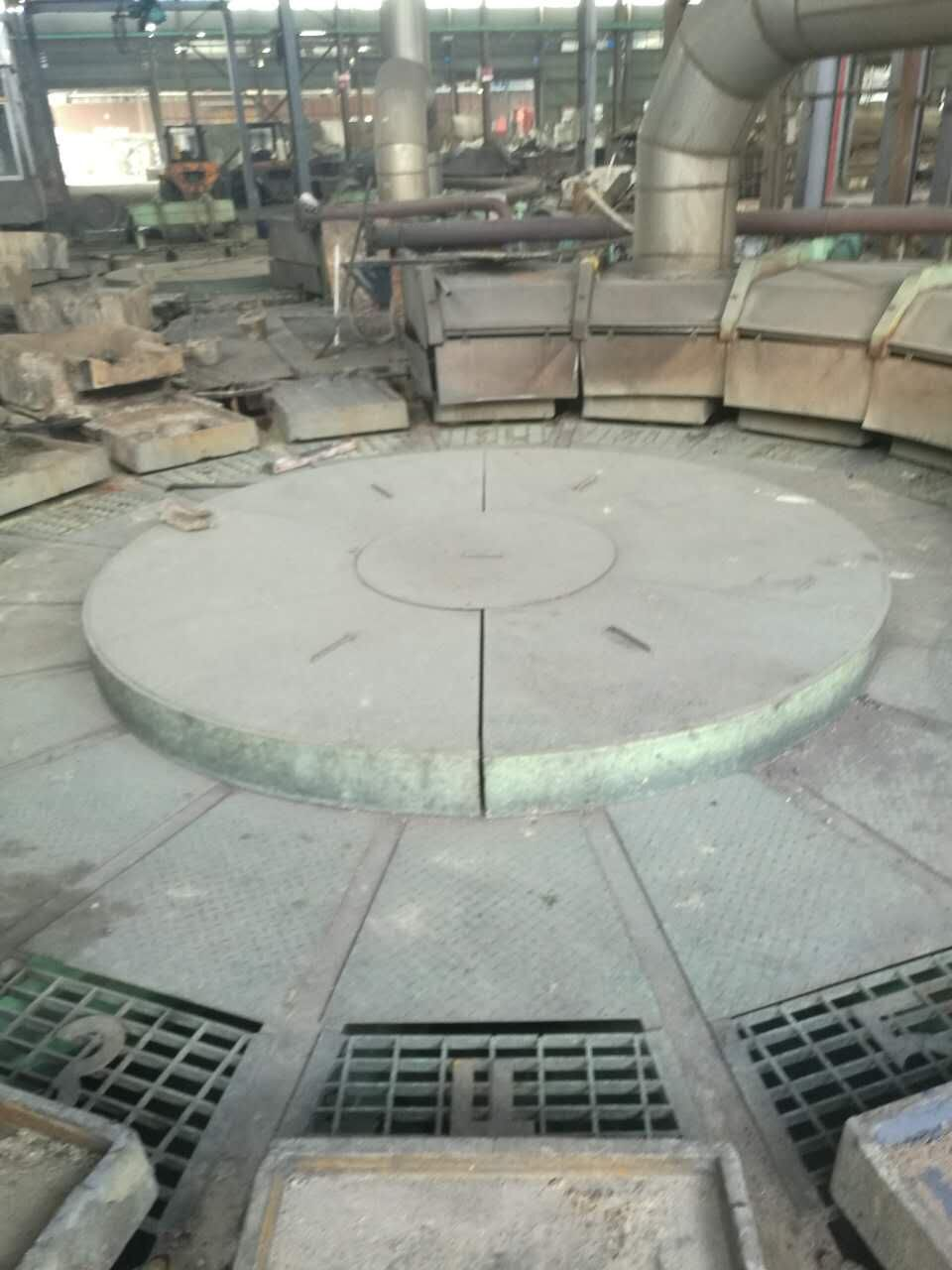 scrap refining copper anode plate disc round machine for copper electrolysis system  