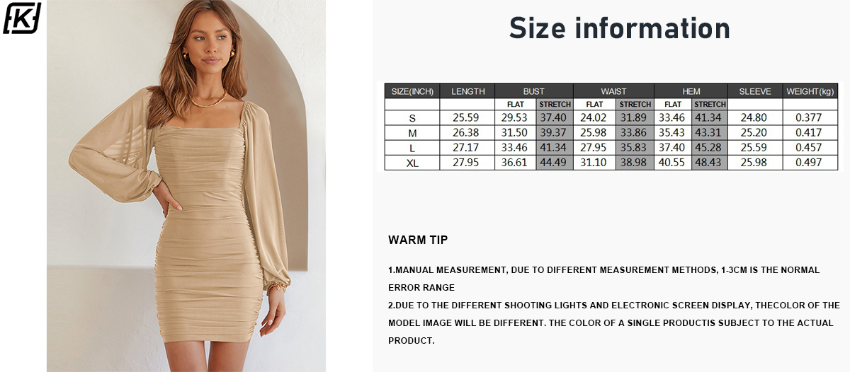 Long sleeve solid color dress