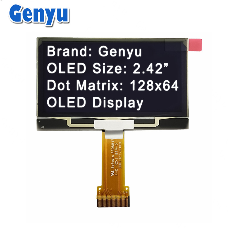 2.42 8-Bit/SPI/IIC Serial SSD1309 2.42" 128x64 OLED Display