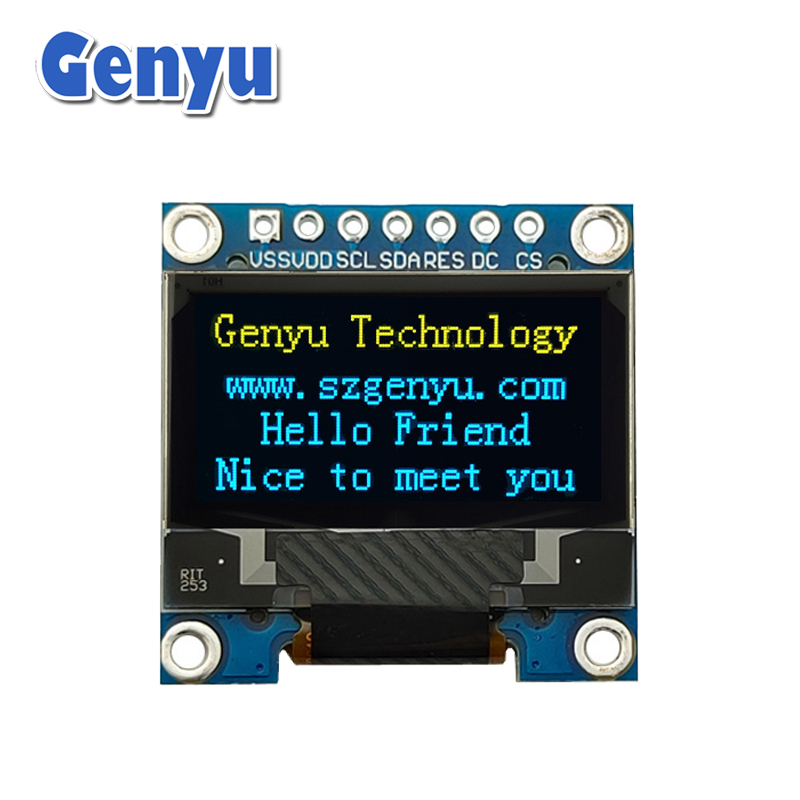 128x64 4/7 pin SPI I2C Ssd1306 0.96 Inch OLED Display Module