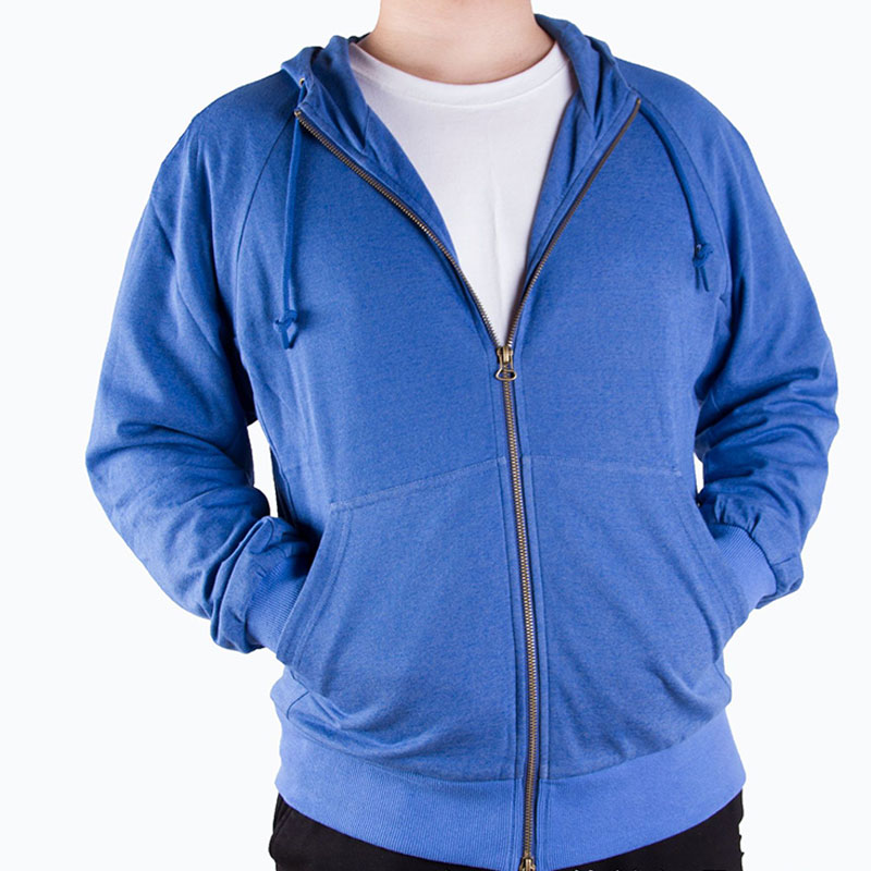 EMF Shielding Men Zip Hoodie