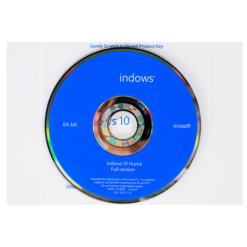 DVD OEM de Windows 10 Home: empoderando a los usuarios con eficiencia y versatilidad