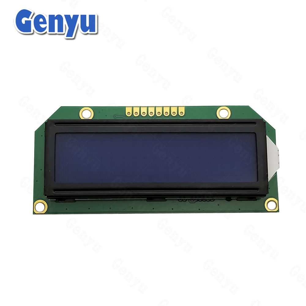 Custom 16x2 Character LCD STN Blue Negative Screen 16x2 LCD Module