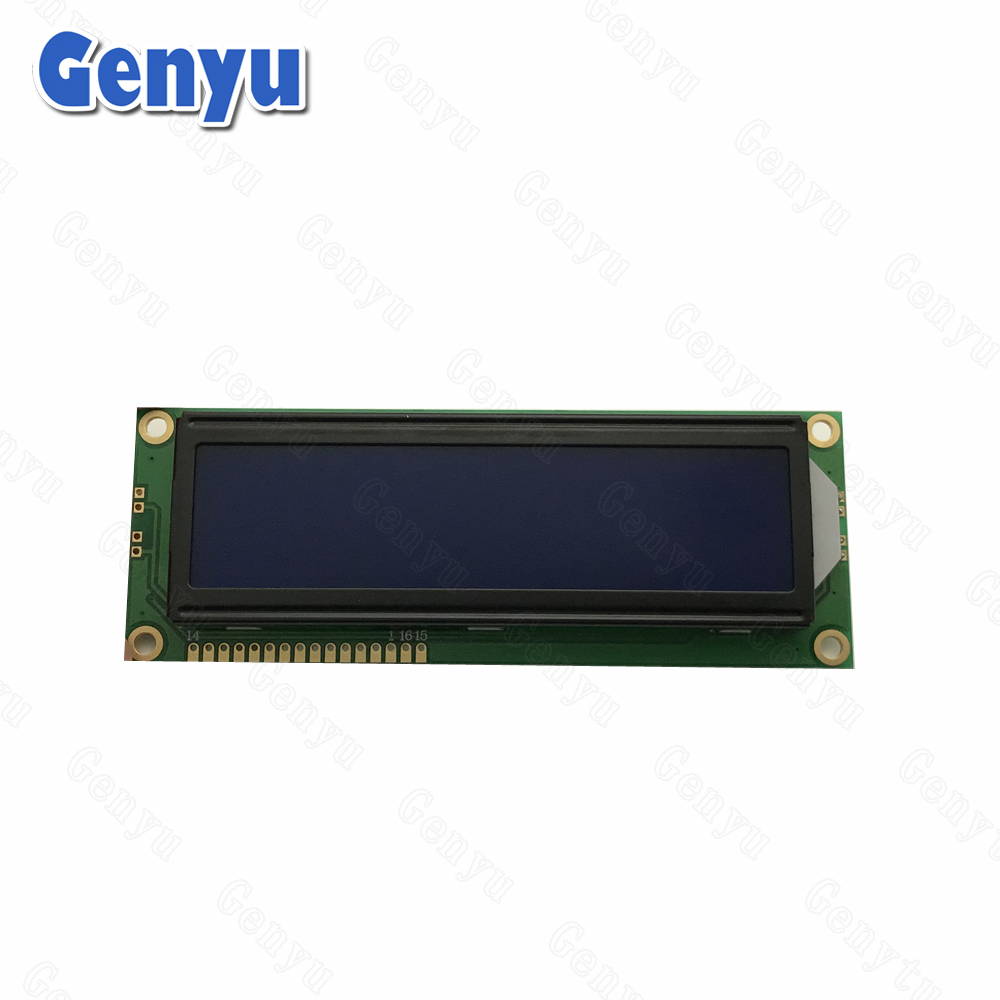 1602 lcd panel 5V 3.3V Blue big character lcd display screen module 16x2